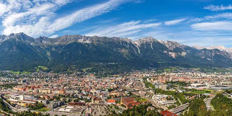 Innsbruck von oben