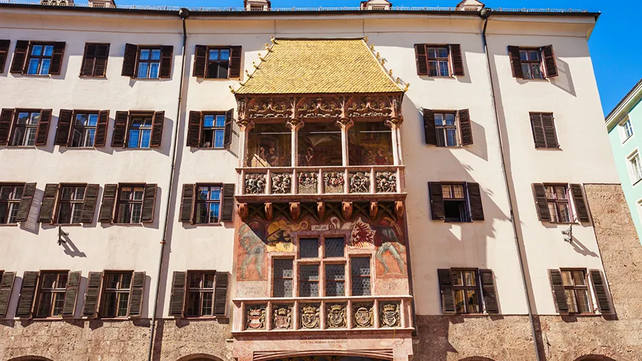Das Goldene Dachl und die Innsbrucker Altstadt