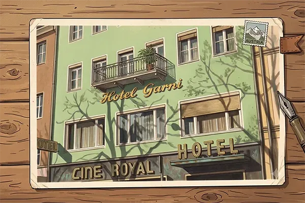 Hotel Royal Postkarte Hotel Royal Postkarte