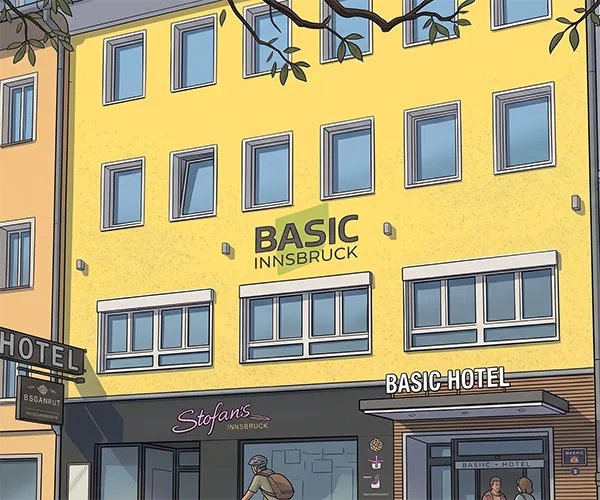 Fassade - Basic Hotel Fassade - Basic Hotel